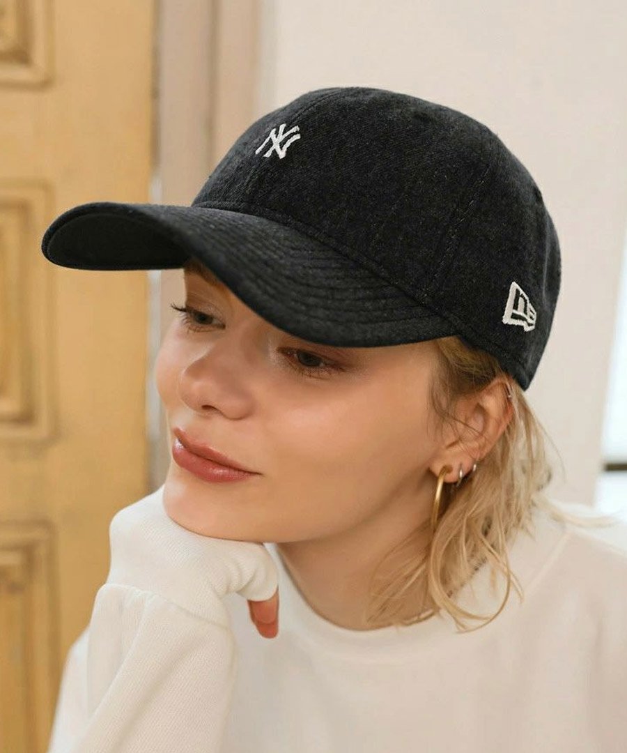 【ドノバン/DONOBAN】の9TWENTY MLB MINI LOGO DONOBAN別注 インテリア・キッズ・メンズ・レディースファッション・服の通販 founy(ファニー) 　ファッション　Fashion　レディースファッション　Fashion for Women　ウォッシュ　Washed Finish　キャップ　Cap, Baseball Cap　コレクション　Collection, Seasonal Line　コンパクト　Compact, Small Size　ダメージ　Distressed, Destroyed　フロント　Front, Front Design　別注　Limited Edition, Custom Order　13.ブラックデニム(NY)|ID: prp329100004893769 ipo3291000000036581256