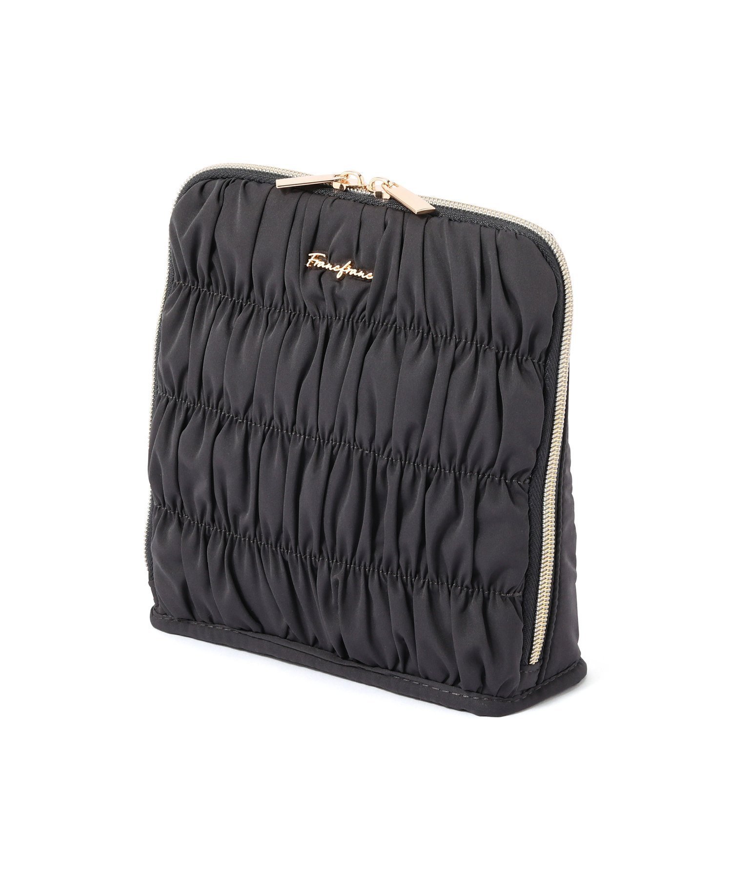 【フランフラン/Francfranc】のギャザー ツールペンスタンドポーチ ペン立て ペンケース デスク収納 文具 ポーチ インテリア・キッズ・メンズ・レディースファッション・服の通販 founy(ファニー) 　ファッション　Fashion　レディースファッション　Fashion for Women　ポーチ&ミニバッグ　Pouches & Mini Bags　キルティング　Quilted, Quilting　ギャザー　Gathered, Ruffled　スタンド　Stand Collar, Upright Stand　デスク　Desk, Work Desk　ポーチ　Pouch, Small Case　ビジネス 仕事 通勤　Business / Work / Commuting　ダークグレー|ID: prp329100004893876 ipo3291000000036581969