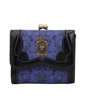 【クイーポ/KUIPO】のアナスイ ANNA SUI リーブル 口金二つ折り財布 人気、トレンドファッション・服の通販 founy(ファニー) ファッション Fashion レディースファッション Fashion for Women ミニ財布・二つ折り財布 Wallets & Card Cases クラシック Classic, Timeless Style ブローチ Brooch, Pin Brooch プリント Print, Printed Pattern ヴィンテージ Vintage Style エレガント 上品 Elegant 財布 Wallet, Purse 軽量 Lightweight, Ultra Light |ID:prp329100004893911