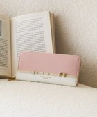 【サマンサタバサ プチチョイス/SamanTha Thavasa PeTiT Choice】のビジューリボンバイカラー 長財布 人気、トレンドファッション・服の通販 founy(ファニー) ファッション Fashion レディースファッション Fashion for Women ミニ財布・二つ折り財布 Wallets & Card Cases クラシック Classic, Timeless Style ビジュー Bijou, Jewel-like Accent ポケット Pocket, Pocket Detail リボン Ribbon, Bow 財布 Wallet, Purse thumbnail ピンク|ID: prp329100004893919 ipo3291000000036582250