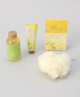 【トゥーワントゥーキッチンストア/212 KITCHEN STORE】のウィズフローラ ボディケアセット ミモザ ホワイトティー 人気、トレンドファッション・服の通販 founy(ファニー) ファッション Fashion レディースファッション Fashion for Women スマート Smart, Elegant ハンド Hand, Handmade |ID:prp329100004893943