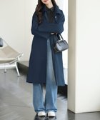 【アミュレット/Amulet】の【Amulet】ステンカラーロングコート 人気、トレンドファッション・服の通販 founy(ファニー) ファッション Fashion レディースファッション Fashion for Women アウター Coat / Outerwear Collection コート・ロングコート・ピーコート Long Coats, Peacoats & More シンプル Simple, Minimal チェック Check, Plaid, Tartan ベーシック Basic, Essential thumbnail ネイビー|ID: prp329100004896271 ipo3291000000036608121