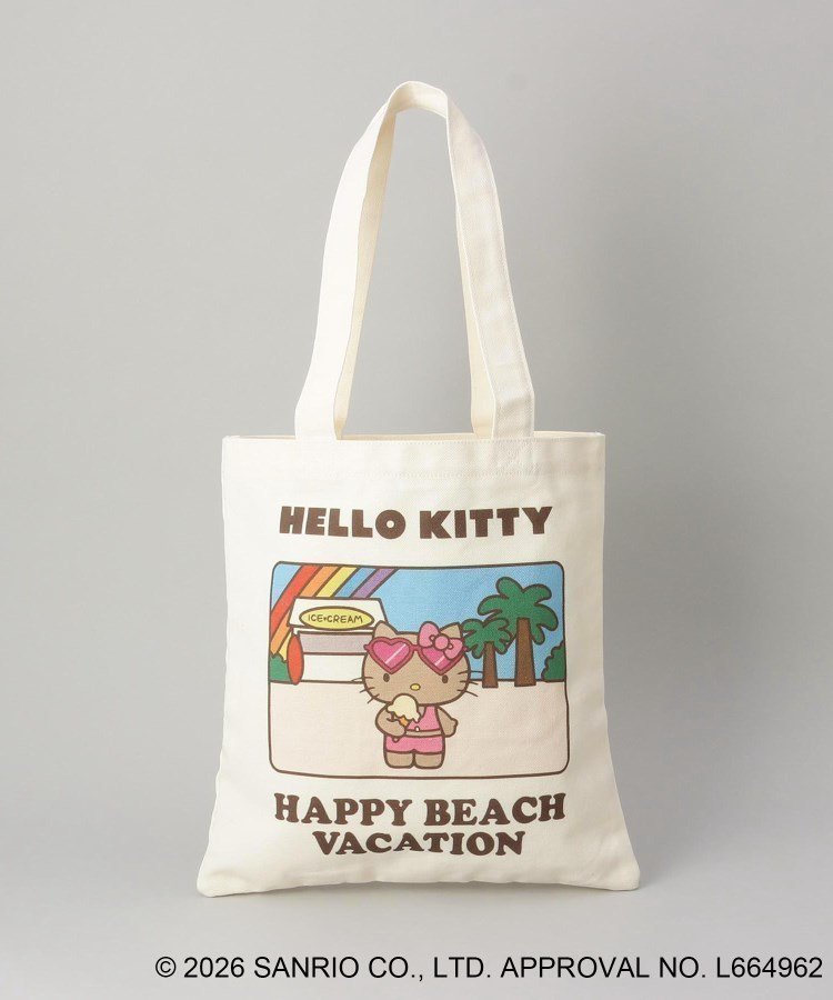 【トゥーワントゥーキッチンストア/212 KITCHEN STORE】の日焼けハローキティ A4トートバッグ IV インテリア・キッズ・メンズ・レディースファッション・服の通販 founy(ファニー) 　ファッション　Fashion　レディースファッション　Fashion for Women　バッグ　Bags　スマート　Smart, Elegant　夏　Summer　その他|ID: prp329100004896472 ipo3291000000036609842