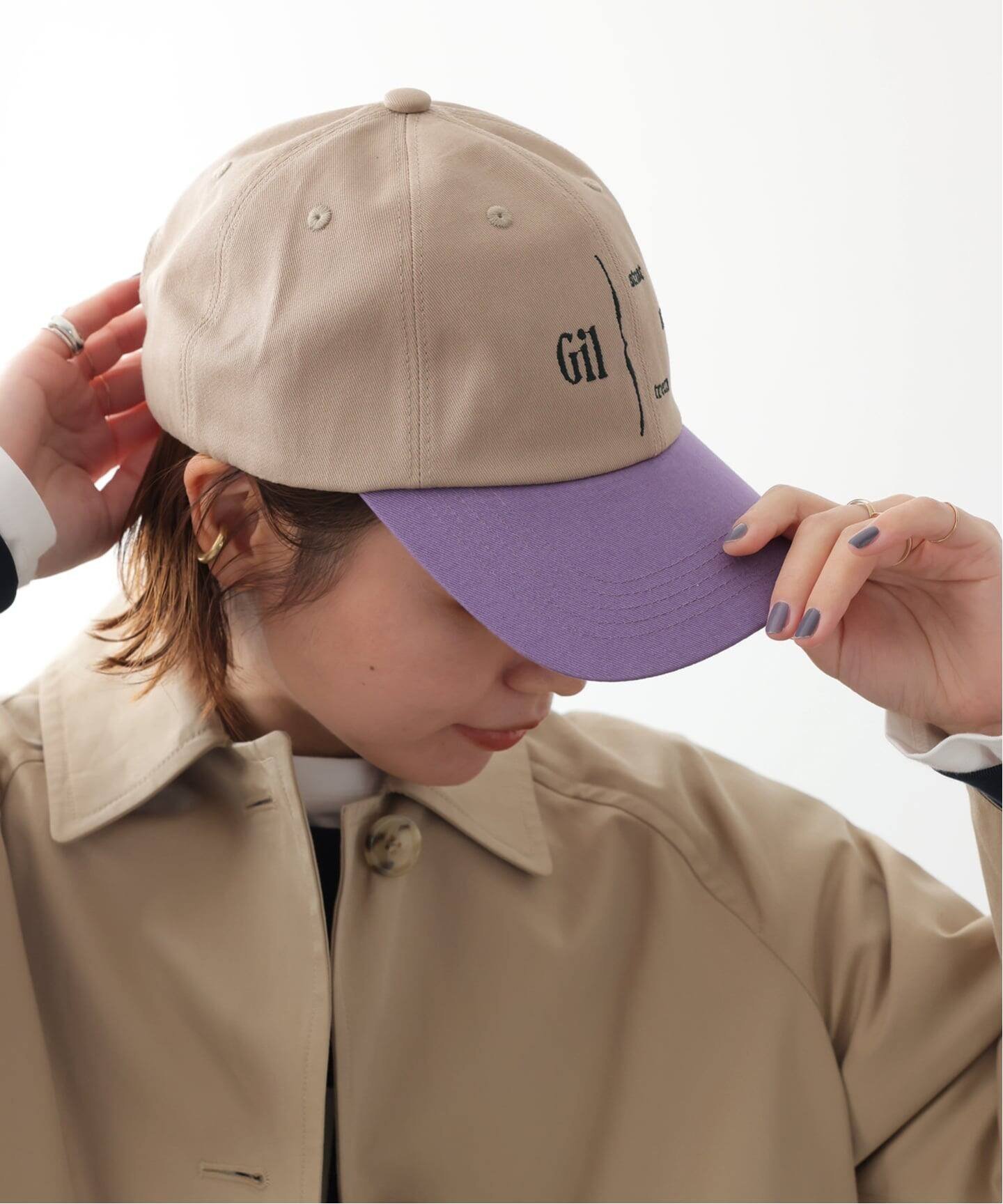 【ジャーナルスタンダード レリューム/JOURNAL STANDARD relume】の【LY / エルワイ】ブーケンキャップ インテリア・キッズ・メンズ・レディースファッション・服の通販 founy(ファニー) 　ファッション　Fashion　レディースファッション　Fashion for Women　2026年　2026　おすすめ　Recommended / Our Picks　キャップ　Cap, Baseball Cap　グラフィック　Graphic, Graphic Design　シンプル　Simple, Minimal　スマート　Smart, Elegant　別注　Limited Edition, Custom Order　ベージュ|ID: prp329100004896499 ipo3291000000036610019