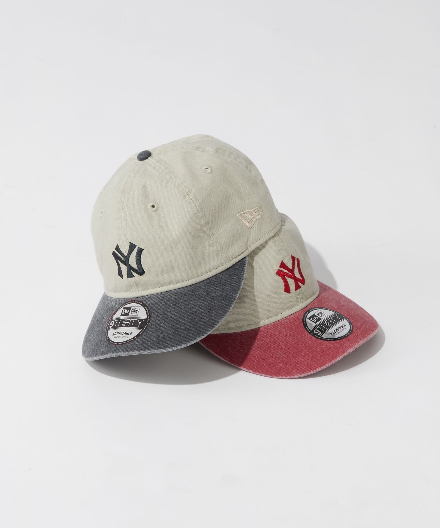 【レイジブルー/RAGEBLUE】の【NEW ERA/ニューエラ】9THIRTY/2トーンキャップ 人気、トレンドファッション・服の通販 founy(ファニー) 　ファッション　Fashion　レディースファッション　Fashion for Women　ウォッシュ　Washed Finish　キャップ　Cap, Baseball Cap　スポーツ　Sports, Activewear　ベーシック　Basic, Essential　 other-1|ID: prp329100004896569 ipo3291000000036610640