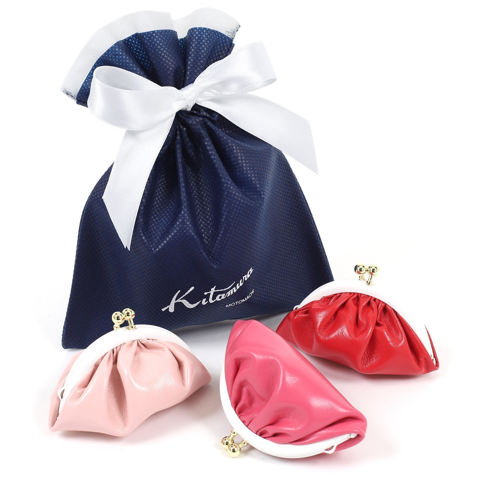 【キタムラ/Kitamura】のラッピング商品 小銭入れ3点セット ST2021 インテリア・キッズ・メンズ・レディースファッション・服の通販 founy(ファニー) 　ファッション　Fashion　レディースファッション　Fashion for Women　アクセサリー　Fashion Accessories　カラフル　Colorful Design　フォルム　Silhouette, Form　人気　Popular, Best Seller　巾着　Drawstring Bag, Kinchaku　セットB|ID: prp329100004896669 ipo3291000000036611417