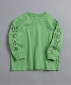 【エフオー オンラインストア/F.O.Online Store / KIDS】のWEB限定 袖イロイロプリントTシャツ 人気、トレンドファッション・服の通販 founy(ファニー) ファッション Fashion キッズファッション Fashion for Kids 2026年 2026 デニム Denim, Jeans Material プチプライス・低価格 Affordable / Budget Price プリント Print, Printed Pattern モチーフ Motif, Design Theme ロング Long, Long-Length 人気 Popular, Best Seller 春 Spring 長袖 Long Sleeve, Full Sleeve thumbnail グリーン|ID: prp329100004898504 ipo3291000000036646938