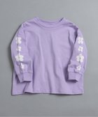 【エフオー オンラインストア/F.O.Online Store / KIDS】のWEB限定 袖イロイロプリントTシャツ 人気、トレンドファッション・服の通販 founy(ファニー) ファッション Fashion キッズファッション Fashion for Kids 2026年 2026 デニム Denim, Jeans Material プチプライス・低価格 Affordable / Budget Price プリント Print, Printed Pattern モチーフ Motif, Design Theme ロング Long, Long-Length 人気 Popular, Best Seller 春 Spring 長袖 Long Sleeve, Full Sleeve thumbnail ラベンダー|ID: prp329100004898504 ipo3291000000036646945