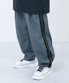 【デビロック/devirock / KIDS】の【水はじく】撥水ナイロン トラックパンツ(セットアップ可能) 子供服 キッズ 26SS 人気、トレンドファッション・服の通販 founy(ファニー) ファッション Fashion キッズファッション Fashion for Kids ボトムス Bottoms ジャケット Jacket, Outerwear セットアップ Set-Up, Coordinated Outfit トレンド Trend, Trending Now バルーン Balloon, Balloon Silhouette おすすめ Recommended / Our Picks 2026年 2026 thumbnail 004-ライン-シャドーブルー|ID: prp329100004898515 ipo3291000000036647140