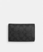 【コーチ/COACH / MEN】の【公式】ビジネス カード ケース・シグネチャー キャンバス BLACK|ID: prp329100004898519 ipo3291000000036647184