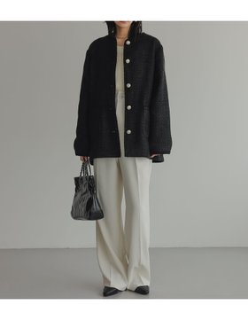 【リエディ/Re:EDIT】のオーバーサイズ金ボタンツイードジャケット 人気、トレンドファッション・服の通販 founy(ファニー) ファッション Fashion レディースファッション Fashion for Women アウター Coat / Outerwear Collection レディースジャケット・軽アウター Jackets インナー Innerwear オケージョン Occasion Wear クラシカル Classical, Vintage-Inspired ジャケット Jacket, Outerwear ツイード Twill, Twill Weave デニム Denim, Jeans Material バランス Balance, Style Balance ポケット Pocket, Pocket Detail おすすめ Recommended / Our Picks エレガント 上品 Elegant セレモニー Ceremony ビジネス 仕事 通勤 Business / Work / Commuting |ID:prp329100004898574