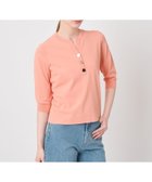 【アナイ/ANAYI】のレーヨンポリエステルストレッチキーネックプルオーバー 人気、トレンドファッション・服の通販 founy(ファニー) ファッション Fashion レディースファッション Fashion for Women トップス・カットソー Cut & Sew Tops カジュアルプルオーバー・ニットトップス Pullovers & Knit Tops / Casual Pullovers コンパクト Compact, Small Size ストレッチ Stretch, Stretchy Fabric スマート Smart, Elegant デコルテ Décolleté, Neckline ボトム Bottoms, Lower Wear S/S・春夏 SS, Spring/Summer, Warm Season 再入荷 Restock / Back in Stock 夏 Summer thumbnail coral|ID: prp329100004898577 ipo3291000000036647754