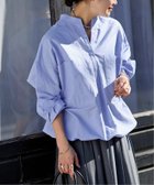 【ジャーナルスタンダード/JOURNAL STANDARD】の《追加》ハードマンズリネンコットンスキッパーシャツ 人気、トレンドファッション・服の通販 founy(ファニー) ファッション Fashion レディースファッション Fashion for Women トップス・カットソー Cut & Sew Tops シャツ・ブラウス・オフィスカジュアル Elegant Blouses & Button-Ups インナー Innerwear スキッパー Skipper, Open Collar ブラウジング Blouson Silhouette, Cinched Waist ポケット Pocket, Pocket Detail リネン Linen, Linen Fabric エレガント 上品 Elegant thumbnail ブルー A|ID: prp329100004898599 ipo3291000000036648009