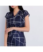 【ピンキーアンドダイアン/Pinky&Dianne】のラインプリントタックブラウス 人気、トレンドファッション・服の通販 founy(ファニー) ファッション Fashion レディースファッション Fashion for Women トップス・カットソー Cut & Sew Tops シャツ・ブラウス・オフィスカジュアル Elegant Blouses & Button-Ups おすすめ Recommended / Our Picks グラフィック Graphic, Graphic Design スタンド Stand Collar, Upright Stand ストレッチ Stretch, Stretchy Fabric スリーブ Sleeve, Long Sleeve / Short Sleeve セットアップ Set-Up, Coordinated Outfit フレンチ French, French Style フロント Front, Front Design ブラウジング Blouson Silhouette, Cinched Waist プリント Print, Printed Pattern ランダム Random, Irregular エレガント 上品 Elegant thumbnail ネイビー系1|ID: prp329100004898605 ipo3291000000036648051