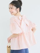 【コカ/COCA】の【速乾】パリフワバックリボンブラウス 人気、トレンドファッション・服の通販 founy(ファニー) ファッション Fashion レディースファッション Fashion for Women トップス・カットソー Cut & Sew Tops シャツ・ブラウス・オフィスカジュアル Elegant Blouses & Button-Ups エレガント 上品 Elegant 春 Spring ギャザー Gathered, Ruffled スリーブ Sleeve, Long Sleeve / Short Sleeve ドット Polka Dot, Dot Pattern バルーン Balloon, Balloon Silhouette フェミニン Feminine, Girly フレア Flare, Flared ポケット Pocket, Pocket Detail リボン Ribbon, Bow おすすめ Recommended / Our Picks 夏 Summer ビジネス 仕事 通勤 Business / Work / Commuting 2026年 2026 thumbnail Lt.pink|ID: prp329100004898630 ipo3291000000036648361
