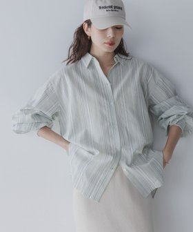 【サニーレーベル/Sonny Label / URBAN RESEARCH】のエアリーコットンストライプアソートシャツ 人気、トレンドファッション・服の通販 founy(ファニー) ファッション Fashion レディースファッション Fashion for Women トップス・カットソー Cut & Sew Tops シャツ・ブラウス・オフィスカジュアル Elegant Blouses & Button-Ups 2026年 2026 インド Indian Textile エアリー Airy Texture ストライプ Stripe, Striped Pattern ラベンダー Lavender ルーズ Loose, Oversized 夏 Summer 定番 Standard, Basic Item S/S・春夏 SS, Spring/Summer, Warm Season 無地 Plain, Solid Color 羽織 Haori, Light Jacket |ID:prp329100004898632