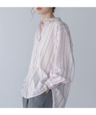 【サニーレーベル/Sonny Label / URBAN RESEARCH】のエアリーコットンストライプアソートシャツ 人気、トレンドファッション・服の通販 founy(ファニー) ファッション Fashion レディースファッション Fashion for Women トップス・カットソー Cut & Sew Tops シャツ・ブラウス・オフィスカジュアル Elegant Blouses & Button-Ups 2026年 2026 インド Indian Textile エアリー Airy Texture ストライプ Stripe, Striped Pattern ラベンダー Lavender ルーズ Loose, Oversized 夏 Summer 定番 Standard, Basic Item S/S・春夏 SS, Spring/Summer, Warm Season 無地 Plain, Solid Color 羽織 Haori, Light Jacket thumbnail ピンク|ID: prp329100004898632 ipo3291000000036648394