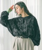 【ニコアンド/niko and】のテープフラワーリボンブラウス 人気、トレンドファッション・服の通販 founy(ファニー) ファッション Fashion レディースファッション Fashion for Women トップス・カットソー Cut & Sew Tops シャツ・ブラウス・オフィスカジュアル Elegant Blouses & Button-Ups オケージョン Occasion Wear ショート Short, Short Length スラックス Slacks, Dress Pants センター Center, Center Line トレンド Trend, Trending Now フェミニン Feminine, Girly フォルム Silhouette, Form フラワー Flower, Floral ブラウジング Blouson Silhouette, Cinched Waist モチーフ Motif, Design Theme ロング Long, Long-Length おすすめ Recommended / Our Picks thumbnail ブラック|ID: prp329100004898635 ipo3291000000036648415