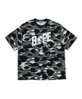 【ア ベイシング エイプ/A BATHING APE】のSCREEN CAMO STA LOGO RELAXED FIT TEE 人気、トレンドファッション・服の通販 founy(ファニー) ファッション Fashion レディースファッション Fashion for Women ショート Short, Short Length スリーブ Sleeve, Long Sleeve / Short Sleeve フロント Front, Front Design プリント Print, Printed Pattern |ID:prp329100004898647