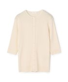 【トゥモローランド/TOMORROWLAND】のマーセライズドコットン クルーネックカーディガン 人気、トレンドファッション・服の通販 founy(ファニー) ファッション Fashion レディースファッション Fashion for Women トップス・カットソー Cut & Sew Tops カーディガン・羽織り Layered Style Cardigans エレガント 上品 Elegant カーディガン Cardigan, Knitwear シルバー Silver, Metallic Silver スリム Slim, Slim Fit スリーブ Sleeve, Long Sleeve / Short Sleeve 定番 Standard, Basic Item フィット Fit, Slim Fit フロント Front, Front Design ベーシック Basic, Essential リネン Linen, Linen Fabric 夏 Summer thumbnail 11 ホワイト|ID: prp329100004898648 ipo3291000000036648516