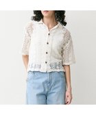【ジョンブルプライベートラボ/Johnbull Private labo】のインドレースシャツ 人気、トレンドファッション・服の通販 founy(ファニー) ファッション Fashion レディースファッション Fashion for Women トップス・カットソー Cut & Sew Tops シャツ・ブラウス・オフィスカジュアル Elegant Blouses & Button-Ups インド Indian Textile インナー Innerwear シンプル Simple, Minimal レース Lace, Lace Fabric ヴィンテージ Vintage Style 人気 Popular, Best Seller 透かし Cut-Out, Lacework thumbnail ホワイト|ID: prp329100004898650 ipo3291000000036648540