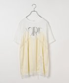 【レプシィム ローリーズファーム/LEPSIM LOWRYS FARM】のキャミドッキングプリントプルオーバー 人気、トレンドファッション・服の通販 founy(ファニー) ファッション Fashion レディースファッション Fashion for Women トップス・カットソー Cut & Sew Tops キャミソール&ノースリーブ Camisoles & Sleeveless Tops カジュアルプルオーバー・ニットトップス Pullovers & Knit Tops / Casual Pullovers おすすめ Recommended / Our Picks キャミソール Camisole, Spaghetti Strap Top トレンド Trend, Trending Now ドッキング Docking, Mixed Material ラップ Wrap, Wrap Design thumbnail オフホワイト×アイボリー08|ID: prp329100004898693 ipo3291000000036648938