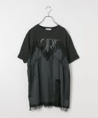 【レプシィム ローリーズファーム/LEPSIM LOWRYS FARM】のキャミドッキングプリントプルオーバー 人気、トレンドファッション・服の通販 founy(ファニー) ファッション Fashion レディースファッション Fashion for Women トップス・カットソー Cut & Sew Tops キャミソール&ノースリーブ Camisoles & Sleeveless Tops カジュアルプルオーバー・ニットトップス Pullovers & Knit Tops / Casual Pullovers おすすめ Recommended / Our Picks キャミソール Camisole, Spaghetti Strap Top トレンド Trend, Trending Now ドッキング Docking, Mixed Material ラップ Wrap, Wrap Design thumbnail チャコール×チャコール18|ID: prp329100004898693 ipo3291000000036648940