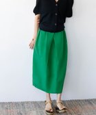 【その他のブランド/Other】のボックスタックコクーンシルエットミディ丈スカート【洗える】 人気、トレンドファッション・服の通販 founy(ファニー) ファッション Fashion レディースファッション Fashion for Women スカート Skirts イエロー Yellow 洗える Machine Washable フロント Front, Front Design ボックス Boxy, Box Shape 再入荷 Restock / Back in Stock おすすめ Recommended / Our Picks エレガント 上品 Elegant thumbnail GRN|ID: prp329100004898697 ipo3291000000036648956