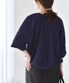 【シップス フォー ウィメン/SHIPS】のquaranciel 洗濯機可能 ジャカード ジャージー クルーネック プルオーバー 人気、トレンドファッション・服の通販 founy(ファニー) ファッション Fashion レディースファッション Fashion for Women トップス・カットソー Cut & Sew Tops カジュアルプルオーバー・ニットトップス Pullovers & Knit Tops / Casual Pullovers 洗える Machine Washable ギャザー Gathered, Ruffled ジャカード／ジャガード Jacquard, Woven Pattern スリーブ Sleeve, Long Sleeve / Short Sleeve ボトム Bottoms, Lower Wear ビジネス 仕事 通勤 Business / Work / Commuting 2026年 2026 thumbnail ネイビー|ID: prp329100004898711 ipo3291000000036649111