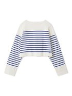 【ミラオーウェン/Mila Owen】のボートネック短丈パネルボーダー 人気、トレンドファッション・服の通販 founy(ファニー) ファッション Fashion レディースファッション Fashion for Women 春 Spring ショート Short, Short Length シンプル Simple, Minimal スマート Smart, Elegant スリット Slit, Slit Detail スリーブ Sleeve, Long Sleeve / Short Sleeve 定番 Standard, Basic Item ボーダー Border, Stripe モノトーン Monotone, Black and White リラックス Relax, Relaxed Fit ワイド Wide, Wide Fit おすすめ Recommended / Our Picks thumbnail BLU[086]|ID: prp329100004898712 ipo3291000000036649138