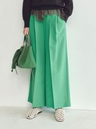 【ミラオーウェン/Mila Owen】のドライタッチ2タックワイドパンツ 人気、トレンドファッション・服の通販 founy(ファニー) ファッション Fashion レディースファッション Fashion for Women パンツ Pants & Trousers スタイリッシュ Stylish, Fashionable ストレッチ Stretch, Stretchy Fabric スマート Smart, Elegant スラックス Slacks, Dress Pants センター Center, Center Line フロント Front, Front Design ワイド Wide, Wide Fit 夏 Summer thumbnail GRN[024]|ID: prp329100004898733 ipo3291000000036649303