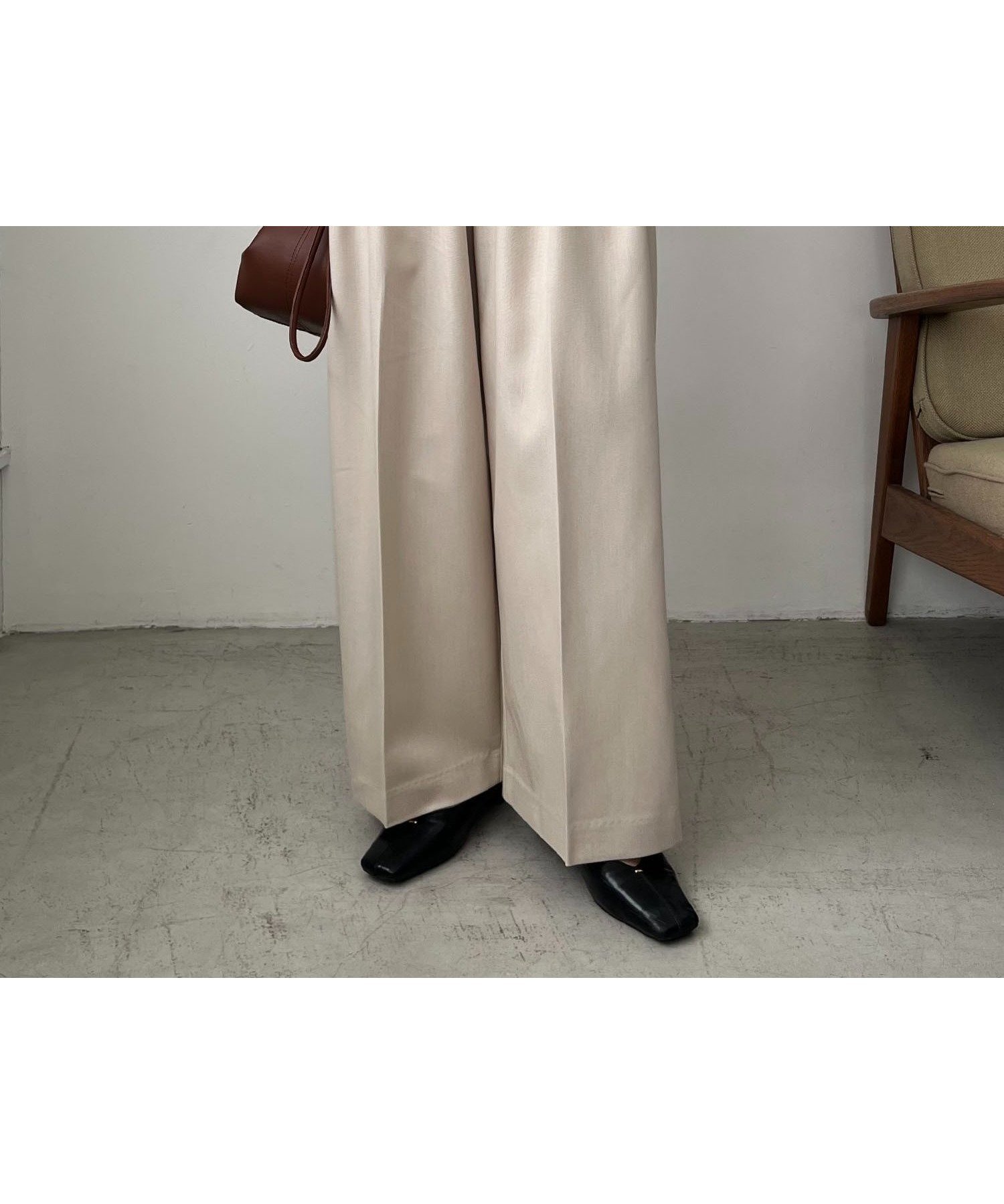 【カプリシューレマージュ/CAPRICIEUX LEMAGE】の【累計2.5万本!】【新色追加】2タックワイドパンツ インテリア・キッズ・メンズ・レディースファッション・服の通販 founy(ファニー) 　ファッション　Fashion　レディースファッション　Fashion for Women　パンツ　Pants & Trousers　キャミ　Camisole, Cami Top　コラボ　Collaboration, Collab　シンプル　Simple, Minimal　ジャケット　Jacket, Outerwear　スウェット / スエット　Sweatshirt, Sweatwear　ツイスト　Tweed, Tweed Fabric　フリル　Frill, Ruffle　ルーズ　Loose, Oversized　ワイド　Wide, Wide Fit　冬　Winter / This Winter　A/W・秋冬　Autumn/Winter　おすすめ　Recommended / Our Picks　夏　Summer　エレガント 上品　Elegant　ライトベージュ|ID: prp329100004898735 ipo3291000000036649317