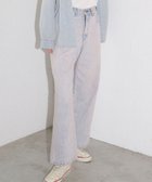【ジョンブルプライベートラボ/Johnbull Private labo】のケミカルデニムワイドパンツ 人気、トレンドファッション・服の通販 founy(ファニー) ファッション Fashion レディースファッション Fashion for Women パンツ Pants & Trousers シンプル Simple, Minimal デニム Denim, Jeans Material ロング Long, Long-Length ワイド Wide, Wide Fit ヴィンテージ Vintage Style 春 Spring thumbnail ピンク系その他|ID: prp329100004898746 ipo3291000000036649356