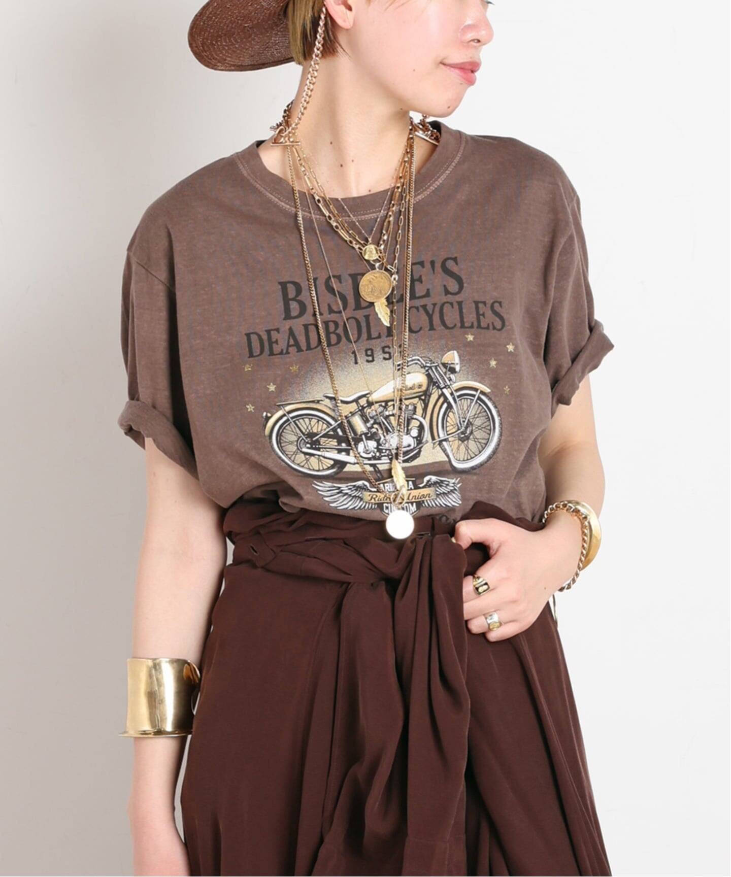 【エーピーストゥディオ/AP STUDIO】の【GOOD ROCK SPEED】BISBEE S biker Tsh 人気、トレンドファッション・服の通販 founy(ファニー) 　ファッション　Fashion　レディースファッション　Fashion for Women　クラシカル　Classical, Vintage-Inspired　グラフィック　Graphic, Graphic Design　スマート　Smart, Elegant　バランス　Balance, Style Balance　プリント　Print, Printed Pattern　ヴィンテージ　Vintage Style　 other-1|ID: prp329100004898752 ipo3291000000036649381