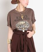 【エーピーストゥディオ/AP STUDIO】の【GOOD ROCK SPEED】BISBEE S biker Tsh 人気、トレンドファッション・服の通販 founy(ファニー) ファッション Fashion レディースファッション Fashion for Women クラシカル Classical, Vintage-Inspired グラフィック Graphic, Graphic Design スマート Smart, Elegant バランス Balance, Style Balance プリント Print, Printed Pattern ヴィンテージ Vintage Style thumbnail ブラウン|ID: prp329100004898752 ipo3291000000036649382