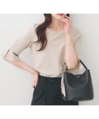 【インデックス/INDEX】のフレアスリーブバイカラートップス【洗濯機OK/接触冷感/UVケア】 人気、トレンドファッション・服の通販 founy(ファニー) ファッション Fashion レディースファッション Fashion for Women トップス・カットソー Cut & Sew Tops スマート Smart, Elegant スリーブ Sleeve, Long Sleeve / Short Sleeve バランス Balance, Style Balance パール Pearl, Pearl Accent フレア Flare, Flared ミラノ Milano Style, Italian-Inspired エレガント 上品 Elegant thumbnail グレージュ|ID: prp329100004898755 ipo3291000000036649393