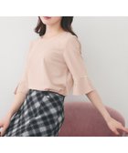 【インデックス/INDEX】のフレアスリーブバイカラートップス【洗濯機OK/接触冷感/UVケア】 人気、トレンドファッション・服の通販 founy(ファニー) ファッション Fashion レディースファッション Fashion for Women トップス・カットソー Cut & Sew Tops スマート Smart, Elegant スリーブ Sleeve, Long Sleeve / Short Sleeve バランス Balance, Style Balance パール Pearl, Pearl Accent フレア Flare, Flared ミラノ Milano Style, Italian-Inspired エレガント 上品 Elegant thumbnail ライトピンク|ID: prp329100004898755 ipo3291000000036649394
