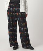 【シテン/CITEN】のCITEN ブロックフラワーシシュウイージーパンツ 人気、トレンドファッション・服の通販 founy(ファニー) ファッション Fashion レディースファッション Fashion for Women パンツ Pants & Trousers カットソー Cut and Sewn Top コンパクト Compact, Small Size シンプル Simple, Minimal トレンド Trend, Trending Now フィット Fit, Slim Fit フラワー Flower, Floral ブロック Block, Solid Block Pattern ベスト Vest, Waistcoat おすすめ Recommended / Our Picks thumbnail BLACK|ID: prp329100004898757 ipo3291000000036649401