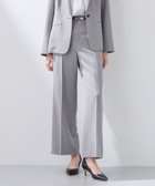 【インディヴィ/INDIVI】の【洗える/UVケア/SETUP可能】ウール調ワイドパンツ 人気、トレンドファッション・服の通販 founy(ファニー) ファッション Fashion レディースファッション Fashion for Women セットアップ Matching Sets レディースパンツ・ボトムス Pants & Trousers / Bottoms 洗える Machine Washable シンプル Simple, Minimal ジャケット Jacket, Outerwear ストレッチ Stretch, Stretchy Fabric スマート Smart, Elegant スーツ Suit, Formalwear セットアップ Set-Up, Coordinated Outfit センター Center, Center Line 楽ちん Easy Fit, Comfortable ワイド Wide, Wide Fit おすすめ Recommended / Our Picks ビジネス 仕事 通勤 Business / Work / Commuting thumbnail ライトグレー|ID: prp329100004898760 ipo3291000000036649412