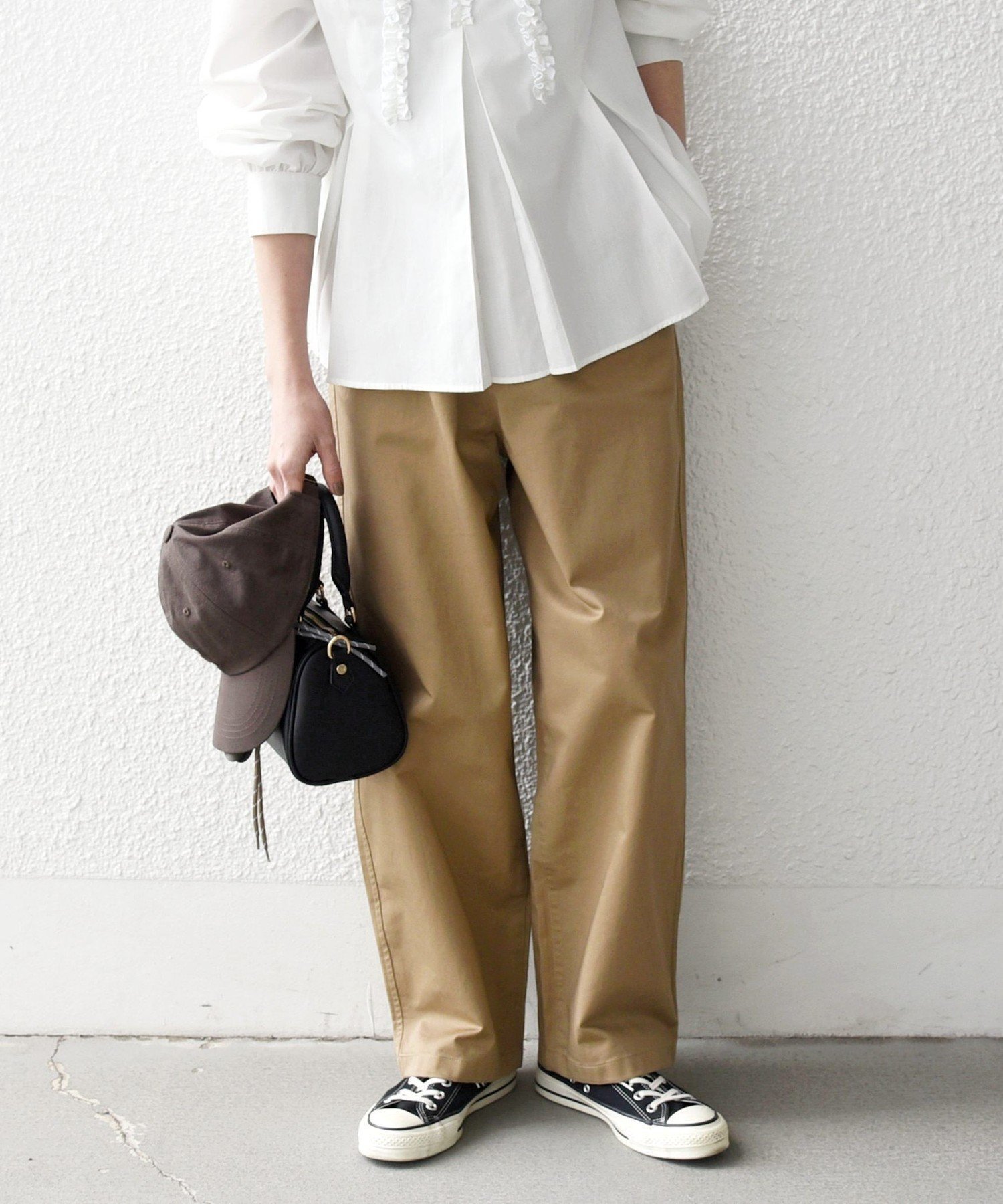 【シップス フォー ウィメン/SHIPS】のSHIPS any 洗濯機可能 チノ ハイウエスト セミワイド パンツ 人気、トレンドファッション・服の通販 founy(ファニー) 　ファッション　Fashion　レディースファッション　Fashion for Women　パンツ　Pants & Trousers　洗える　Machine Washable　今季　This Season, Current Season　ジャケット　Jacket, Outerwear　ソックス　Socks, Hosiery　ルーズ　Loose, Oversized　ロング　Long, Long-Length　ワイド　Wide, Wide Fit　おすすめ　Recommended / Our Picks　2026年　2026　 other-1|ID: prp329100004898764 ipo3291000000036649429