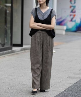 【ミューニック/Munich】の【吸水・速乾性】ポリエステルレーヨンカラミ織りワイドパンツ 人気、トレンドファッション・服の通販 founy(ファニー) ファッション Fashion レディースファッション Fashion for Women パンツ Pants & Trousers 秋 Autumn コンパクト Compact, Small Size 吸水 Absorbent, Quick-Dry ショート Short, Short Length セットアップ Set-Up, Coordinated Outfit タンク Tank Top, Sleeveless Top トレンド Trend, Trending Now ドレープ Drape, Draping Fabric リュクス Luxury, Elegant, High-End, Chic リラックス Relax, Relaxed Fit ワイド Wide, Wide Fit S/S・春夏 SS, Spring/Summer, Warm Season おすすめ Recommended / Our Picks 夏 Summer 2026年 2026 |ID:prp329100004898766