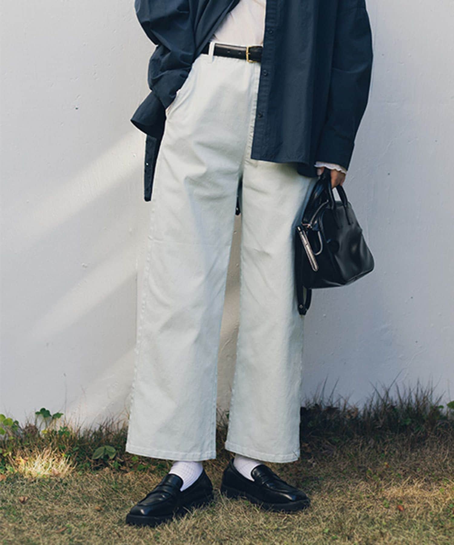 【スタディオ クリップ/studio CLIP】のスッキリストレートパンツ プチ・プラスサイズあり インテリア・キッズ・メンズ・レディースファッション・服の通販 founy(ファニー) 　ファッション　Fashion　レディースファッション　Fashion for Women　パンツ　Pants & Trousers　おすすめ　Recommended / Our Picks　サンダル　Sandals, Summer Shoes　ジャケット　Jacket, Outerwear　ストレッチ　Stretch, Stretchy Fabric　ストレート　Straight, Straight Cut　スニーカー　Sneakers, Trainers　ボトム　Bottoms, Lower Wear　ライトブルー82|ID: prp329100004898767 ipo3291000000036649452