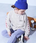 【デビロック/devirock / KIDS】の綿100% デビラボ ガールズ BIGシルエットプリント袖リブ 長袖Tシャツ ロンT 25AW 人気、トレンドファッション・服の通販 founy(ファニー) ファッション Fashion キッズファッション Fashion for Kids トレンド Trend, Trending Now 長袖 Long Sleeve, Full Sleeve プリント Print, Printed Pattern おすすめ Recommended / Our Picks 2025年 2025 2025-2026秋冬・A/W Autumn/Winter 2025–26 AW25–26 thumbnail 001-袖ハート-オートミール|ID: prp329100004899997 ipo3291000000036662316