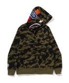 【ア ベイシング エイプ/A BATHING APE】の1ST CAMO SHARK FULL ZIP HOODIE 人気、トレンドファッション・服の通販 founy(ファニー) ファッション Fashion レディースファッション Fashion for Women グラフィック Graphic, Graphic Design コレクション Collection, Seasonal Line モチーフ Motif, Design Theme 夏 Summer S/S・春夏 SS, Spring/Summer, Warm Season thumbnail GREEN|ID: prp329100004900022 ipo3291000000036662544