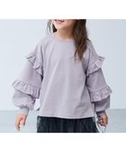 【デビロック/devirock / KIDS】のえらべるフリルアソート ガールズ 長袖Tシャツ ロンT トップス 25AW 人気、トレンドファッション・服の通販 founy(ファニー) ファッション Fashion キッズファッション Fashion for Kids トップス・カットソー Cut & Sew Tops デニム Denim, Jeans Material 長袖 Long Sleeve, Full Sleeve フリル Frill, Ruffle おすすめ Recommended / Our Picks 2025年 2025 2025-2026秋冬・A/W Autumn/Winter 2025–26 AW25–26 thumbnail 011-袖フリル-Dバイオレット|ID: prp329100004900046 ipo3291000000036662747