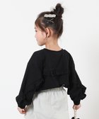【デビロック/devirock / KIDS】のえらべるフリルアソート ガールズ 長袖Tシャツ ロンT トップス 25AW 人気、トレンドファッション・服の通販 founy(ファニー) ファッション Fashion キッズファッション Fashion for Kids トップス・カットソー Cut & Sew Tops デニム Denim, Jeans Material 長袖 Long Sleeve, Full Sleeve フリル Frill, Ruffle おすすめ Recommended / Our Picks 2025年 2025 2025-2026秋冬・A/W Autumn/Winter 2025–26 AW25–26 thumbnail 001-バックフリル-ブラック|ID: prp329100004900046 ipo3291000000036662748