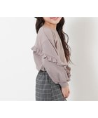 【デビロック/devirock / KIDS】のえらべるフリルアソート ガールズ 長袖Tシャツ ロンT トップス 25AW 人気、トレンドファッション・服の通販 founy(ファニー) ファッション Fashion キッズファッション Fashion for Kids トップス・カットソー Cut & Sew Tops デニム Denim, Jeans Material 長袖 Long Sleeve, Full Sleeve フリル Frill, Ruffle おすすめ Recommended / Our Picks 2025年 2025 2025-2026秋冬・A/W Autumn/Winter 2025–26 AW25–26 thumbnail 002-バックフリル-ピンクベージュ|ID: prp329100004900046 ipo3291000000036662750