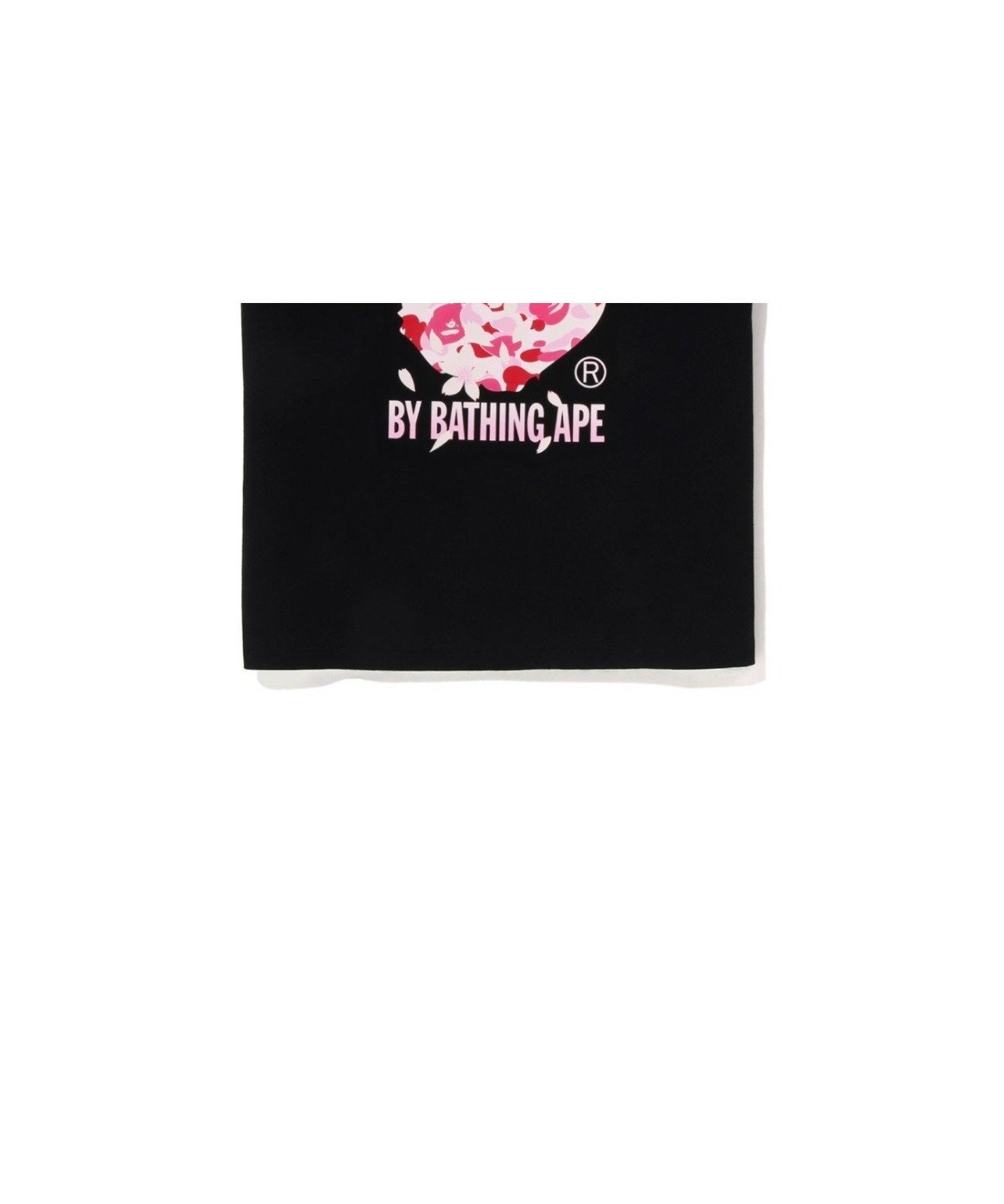 【ア ベイシング エイプ/A BATHING APE】のABC SAKURA CAMO BY BATHING APE TEE インテリア・キッズ・メンズ・レディースファッション・服の通販 founy(ファニー) ファッション Fashion レディースファッション Fashion for Women インナー Innerwear ショート Short, Short Length スリーブ Sleeve, Long Sleeve / Short Sleeve プリント Print, Printed Pattern モチーフ Motif, Design Theme ラバー Rubber, Rubber Sole 夏 Summer 春 Spring S/S・春夏 SS, Spring/Summer, Warm Season BLACK|ID: prp329100004900135 ipo3291000000036663428
