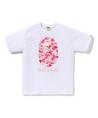【ア ベイシング エイプ/A BATHING APE】のABC SAKURA CAMO BY BATHING APE TEE 人気、トレンドファッション・服の通販 founy(ファニー) ファッション Fashion レディースファッション Fashion for Women インナー Innerwear ショート Short, Short Length スリーブ Sleeve, Long Sleeve / Short Sleeve プリント Print, Printed Pattern モチーフ Motif, Design Theme ラバー Rubber, Rubber Sole 夏 Summer 春 Spring S/S・春夏 SS, Spring/Summer, Warm Season thumbnail WHITE|ID: prp329100004900135 ipo3291000000036663431
