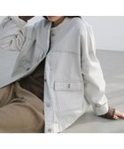 【アンドミー/andme】のオーバーサイズ ノーカラー ツイル デニム ジャケット 人気、トレンドファッション・服の通販 founy(ファニー) ファッション Fashion レディースファッション Fashion for Women アウター Coat / Outerwear Collection レディースジャケット・軽アウター Jackets デニムジャケット / カジュアルアウター Denim Jackets インナー Innerwear ケミカル Chemical, Chemical Wash ショルダー Shoulder, Shoulder Strap ジャケット Jacket, Outerwear スニーカー Sneakers, Trainers ツイル Twist, Twisted Detail デニム Denim, Jeans Material トレンド Trend, Trending Now ドロップ Drop Shoulder, Dropped Style フェミニン Feminine, Girly ベーシック Basic, Essential ルーズ Loose, Oversized ロング Long, Long-Length thumbnail オフホワイト|ID: prp329100004900154 ipo3291000000036663571